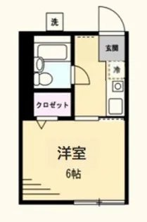 エルムハイツ追浜【1階】の間取り