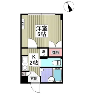 マルヴィエント湘南【1階】の間取り