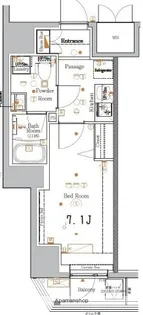 GENOVIA川崎Ⅲ【4階】の間取り