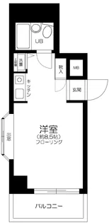 神奈川県川崎市幸区柳町【マンション】の間取り