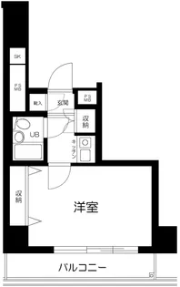 神奈川県川崎市中原区井田中ノ町【マンション】の間取り