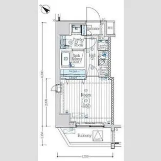MAXIV横浜鶴見【5階】の間取り