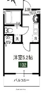 MELDIA屏風浦【1階】の間取り