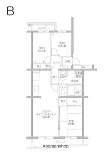 シーブリーズ金沢【3階】の間取り