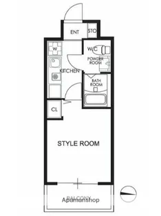 カレススタイル多摩川【2階】の間取り