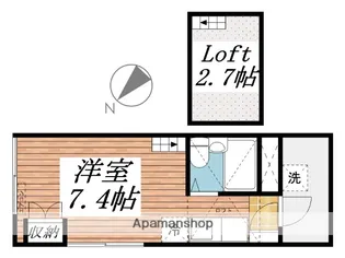 ローリエ相模大野【1階】の間取り