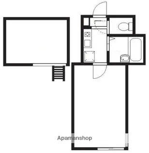 バレンシア【1階】の間取り