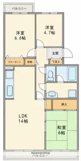 エスペランサ21【2階】の間取り