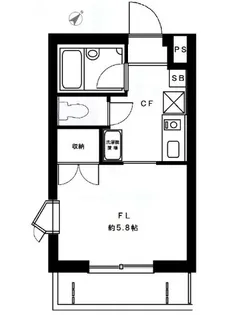 神奈川県川崎市宮前区鷺沼4丁目【マンション】の間取り