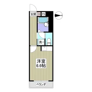 アレグレットフレール【3階】の間取り