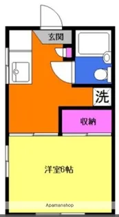 メゾンパレット【1階】の間取り