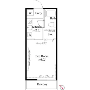 ハイツルミエール【2階】の間取り