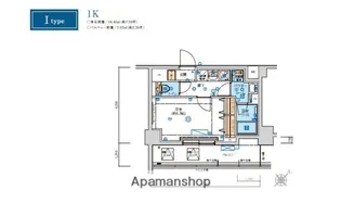 リヴシティ横濱ヒルサイドテラス【4階】の間取り
