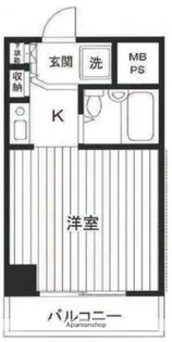 クリオ吉野町壱番館【5階】の間取り