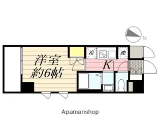 エステムコート横濱大通り公園【2階】の間取り