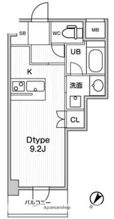 JMFRESIDENCE町田【7階】の間取り