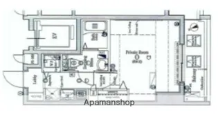 AQUA ARTESSIMO RICHESSE【2階】の間取り