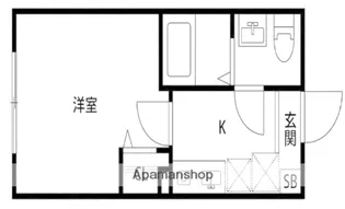 シュスラン大森【1階】の間取り