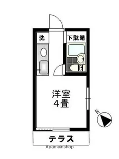 コスモコーポ上大岡【1階】の間取り