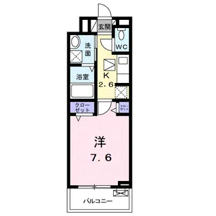 メゾン セレーナ【1階】の間取り