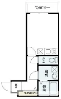 グランディール睦町【1階】の間取り