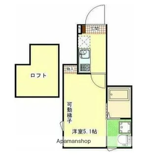 TAPETUM横濱【2階】の間取り