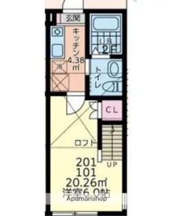 シティハイツ中希望が丘【1階】の間取り