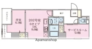 IL PRIMO KISOYA【2階】の間取り