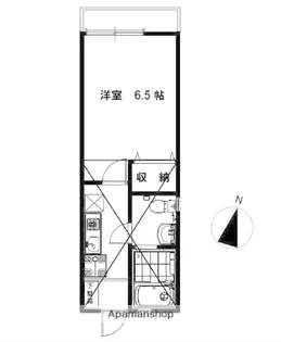 神奈川県藤沢市亀井野【アパート】の間取り