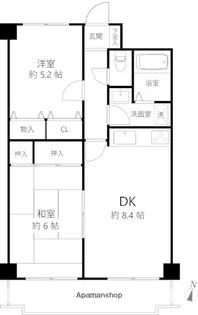 T’S GARDEN藤沢長後【3階】の間取り