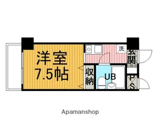 ライオンズマンション大和中央【4階】の間取り