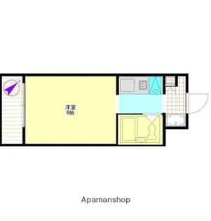 ヒルトップ霞ヶ丘【2階】の間取り