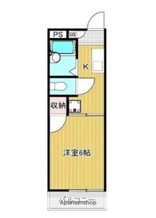 パルリバーサイドⅠ【1階】の間取り