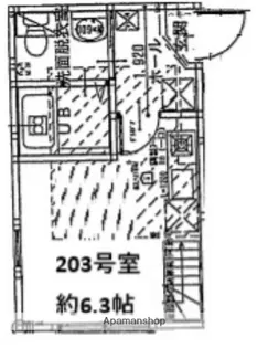 サフィール霞ヶ丘【2階】の間取り