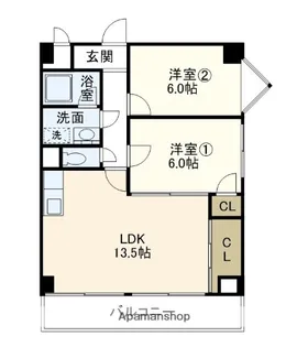 グレイス弥生台【4階】の間取り