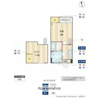 CRASTINE新百合ヶ丘【1階】の間取り