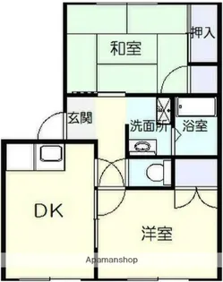 エクセレンス湘南【2階】の間取り