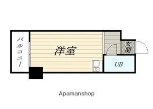 ポートハイム第一吉野町【3階】の間取り