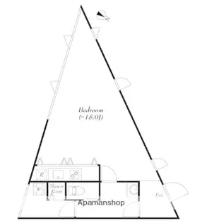 WEEKEND HOUSE ALLEY【2階】の間取り
