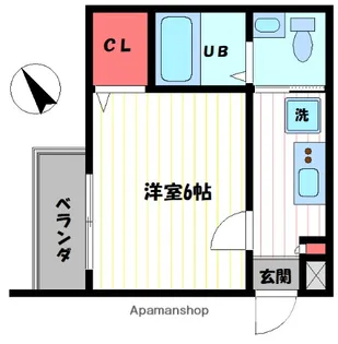 ソリッド保土ケ谷壱番館【1階】の間取り