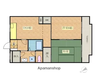 ヴェルド・ミール宮前平【2階】の間取り
