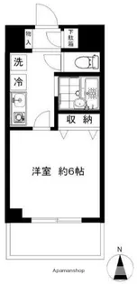 神奈川県藤沢市朝日町【マンション】の間取り