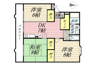エスポワールいずみ【3階】の間取り