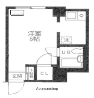 ラフィントール湘南【1階】の間取り
