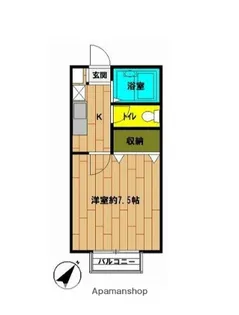 プレジールN【2階】の間取り
