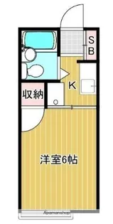 相沢ハイツ【2階】の間取り