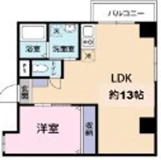 レガーロ石川町【5階】の間取り