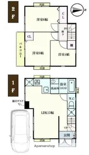 神奈川県横浜市旭区川島町【一戸建】の間取り
