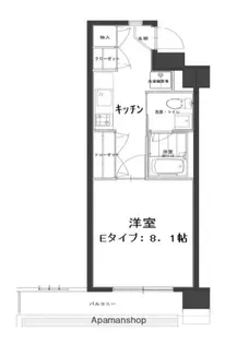 コンフォートタウン大船【6階】の間取り
