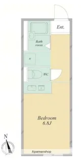 スプラウト湘南【1階】の間取り